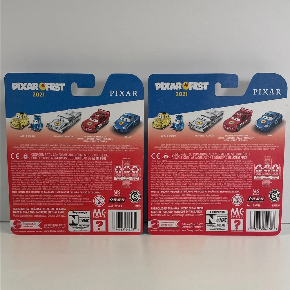 Cars Sally and Lightning McQueen Toy Set